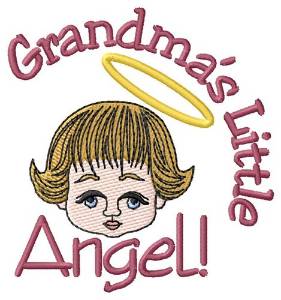 Picture of Grandmas Angel Machine Embroidery Design