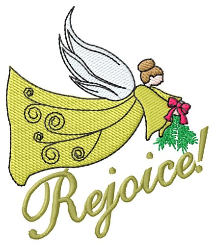 Rejoice Machine Embroidery Design