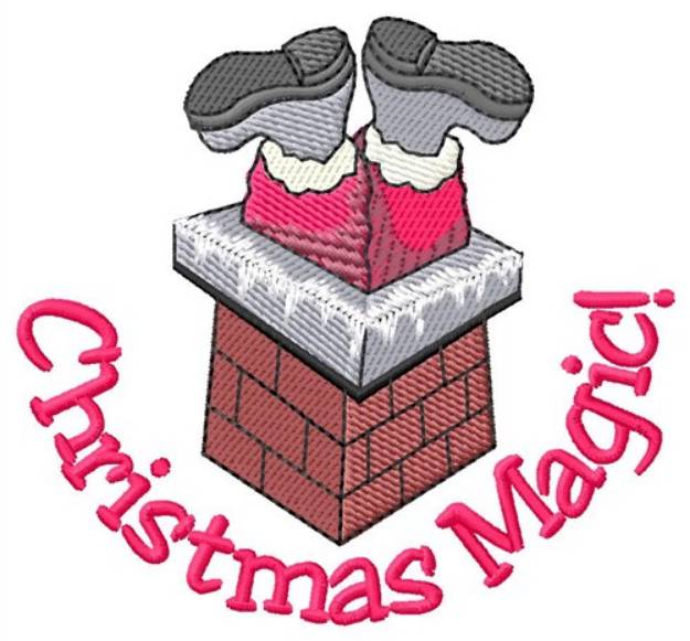 Picture of Christmas Magic Machine Embroidery Design