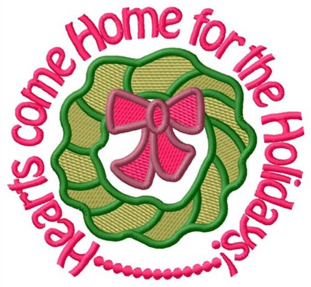 Picture of Come Home Machine Embroidery Design