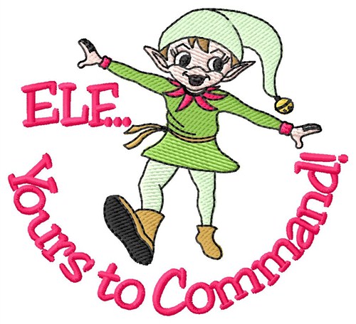 Elf Machine Embroidery Design