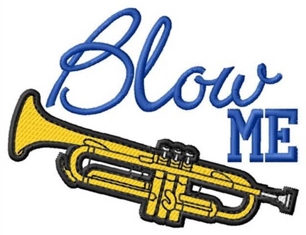 Picture of Blow Me Machine Embroidery Design