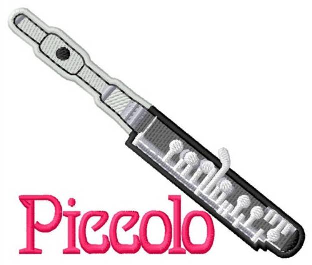 Picture of Piccolo Machine Embroidery Design