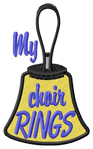 My Choir Rings Machine Embroidery Design