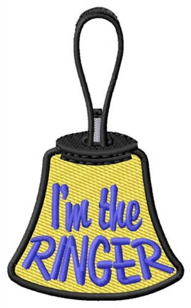 Picture of Im The Ringer Machine Embroidery Design