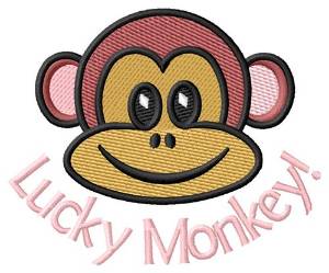 Picture of Lucky Monkey Machine Embroidery Design