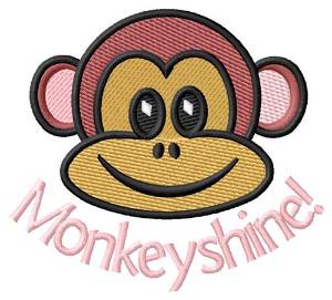 Picture of Monkey Shine Machine Embroidery Design