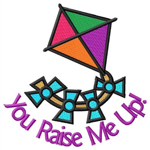 Picture of Raise Me Up Machine Embroidery Design