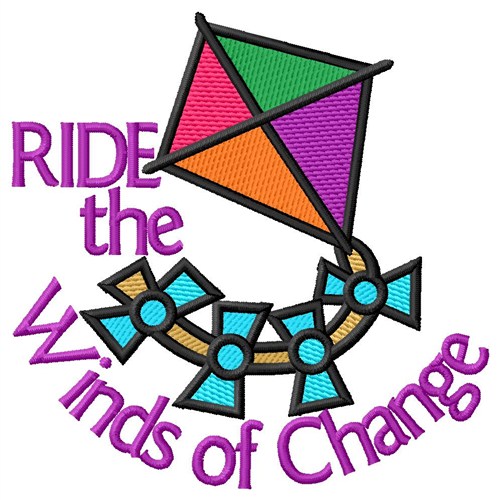 Winds Of Change Machine Embroidery Design