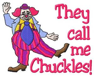 Picture of Call Me Chuckles Machine Embroidery Design