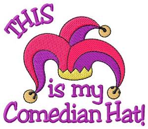 Picture of Comedian Hat Machine Embroidery Design
