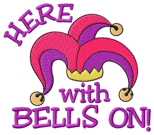 With Bells On Machine Embroidery Design