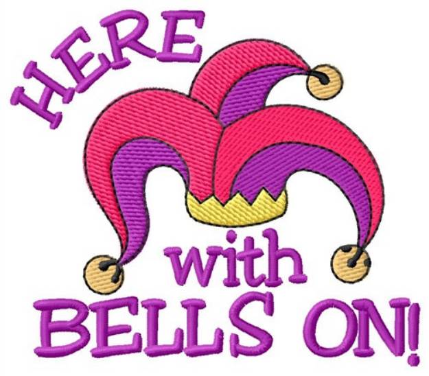 Picture of With Bells On Machine Embroidery Design