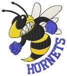 Picture of Hornets Machine Embroidery Design