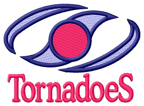 Tornadoes Machine Embroidery Design