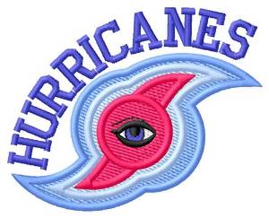 Picture of Hurricanes Mascot Machine Embroidery Design