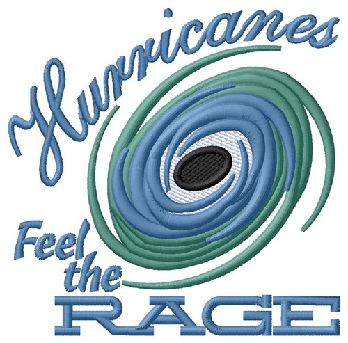 Hurricane Rage Machine Embroidery Design