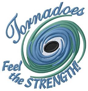 Picture of Tornado Strength Machine Embroidery Design