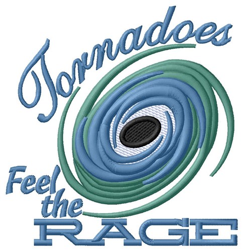 Tornado Rage Machine Embroidery Design