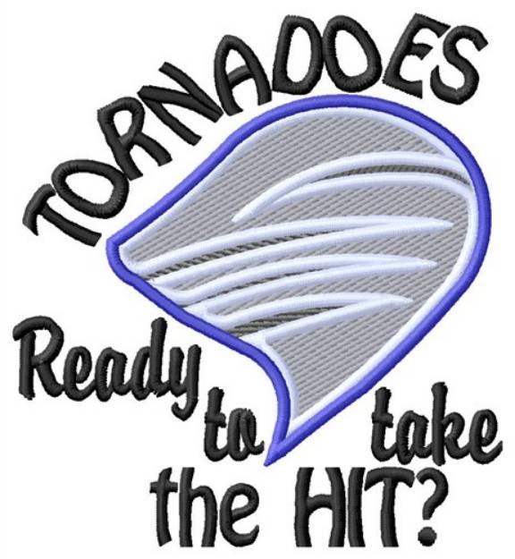 Picture of Tornado Hit Machine Embroidery Design