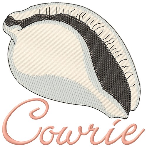 Cowrie Shell Machine Embroidery Design