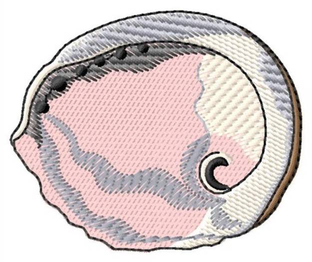 Picture of Abalone Shell Machine Embroidery Design