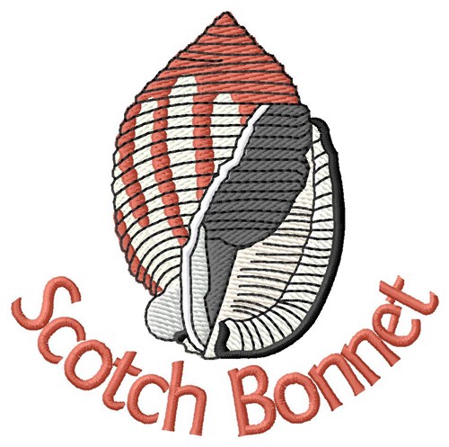 Scotch Bonnet Machine Embroidery Design