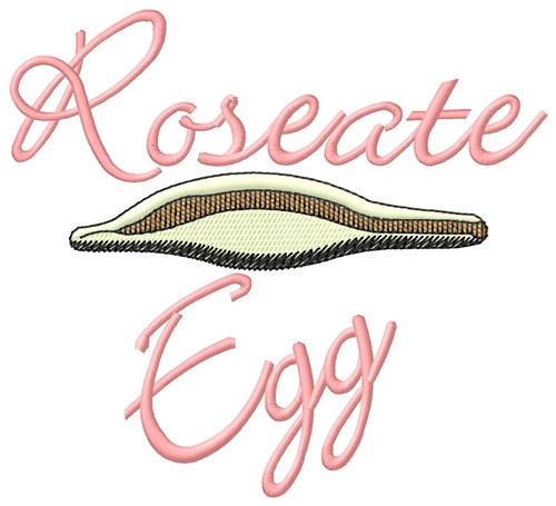 Roseate Egg Machine Embroidery Design