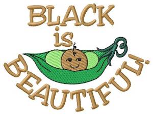Picture of Black Is Beautiful Machine Embroidery Design