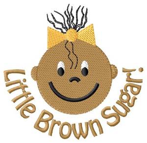 Picture of Brown Sugar Girl Machine Embroidery Design