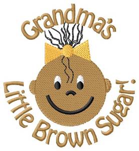 Picture of Grandmas Brown Sugar Machine Embroidery Design