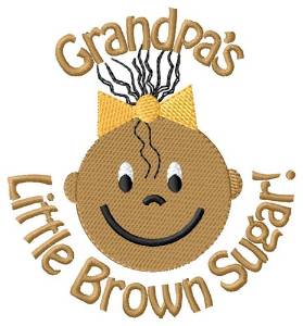 Picture of Grandpas Brown Sugar Machine Embroidery Design