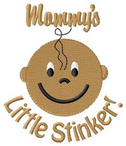 Picture of Mommys Little Stinker Machine Embroidery Design