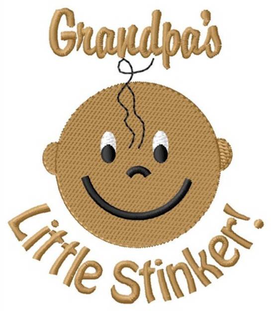 Picture of Grandpas Stinker Machine Embroidery Design