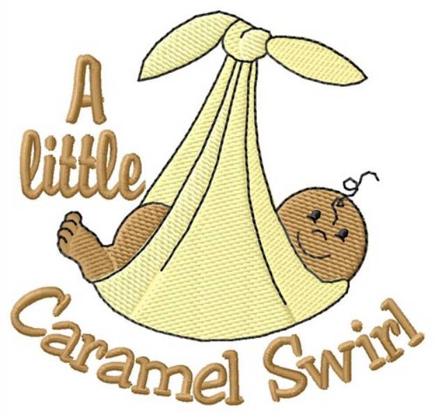 Picture of Caramel Swirl Baby Machine Embroidery Design