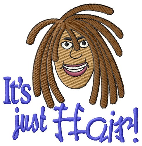 Just Hair Machine Embroidery Design