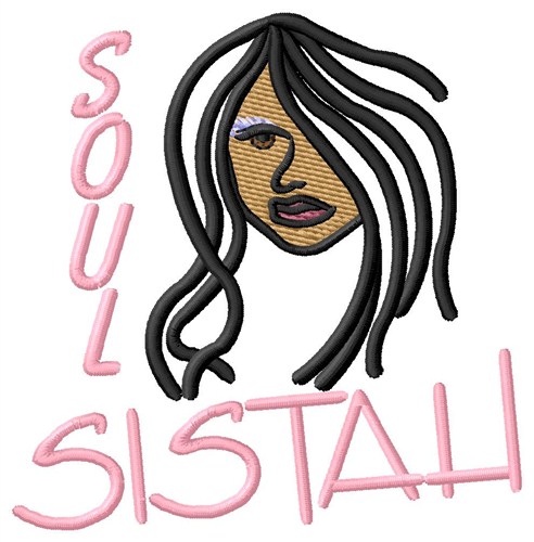 Soul Sistah Machine Embroidery Design