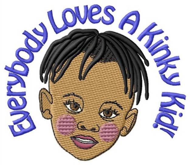 Picture of Kinky Kid Machine Embroidery Design