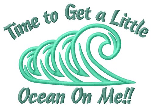 Little Ocean On Me Machine Embroidery Design