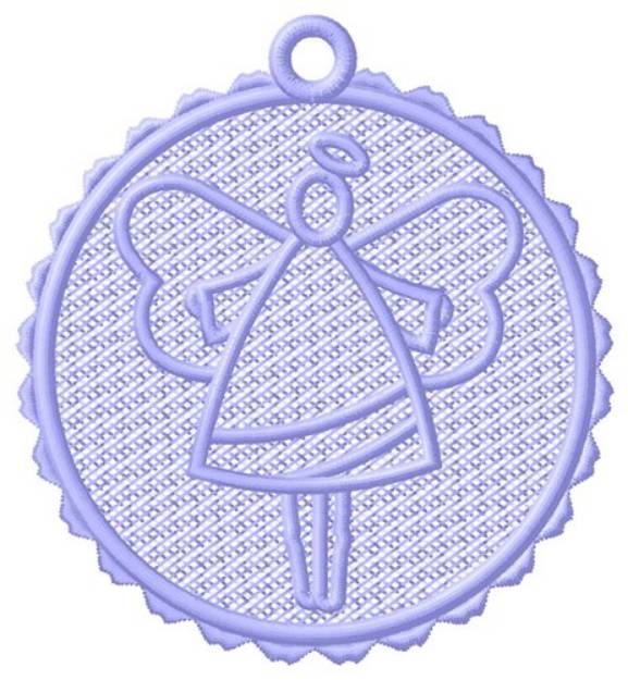 Picture of Angel Ornament Machine Embroidery Design