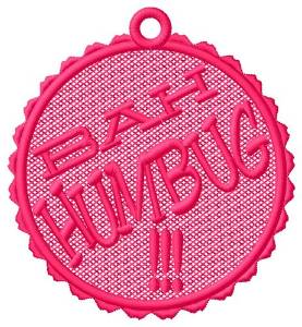 Picture of Humbug Ornament Machine Embroidery Design