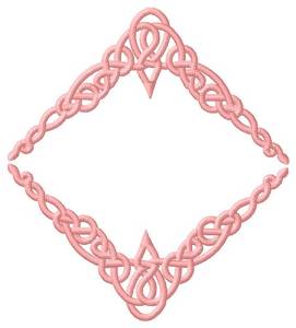 Picture of Swirl Diamond Machine Embroidery Design