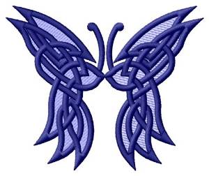 Picture of Butterfly Knotwork Machine Embroidery Design