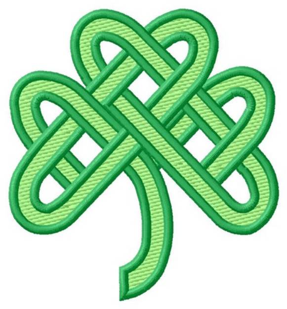 Picture of Celtic Clover Machine Embroidery Design