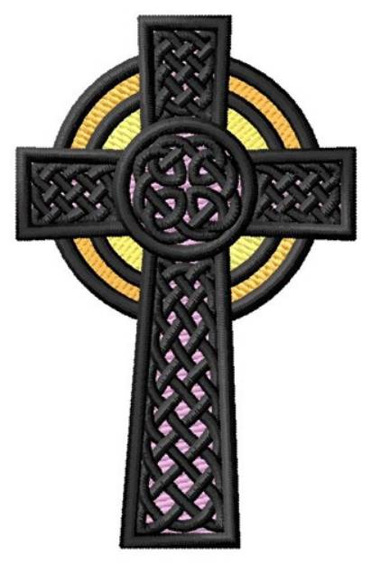 Picture of Fancy Celtic Cross Machine Embroidery Design