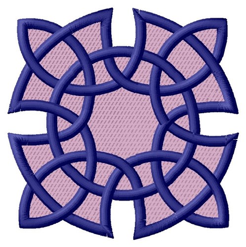 Knot Pattern Machine Embroidery Design
