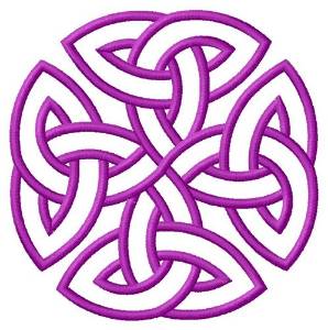 Picture of Celtic Knotwork Outline Machine Embroidery Design