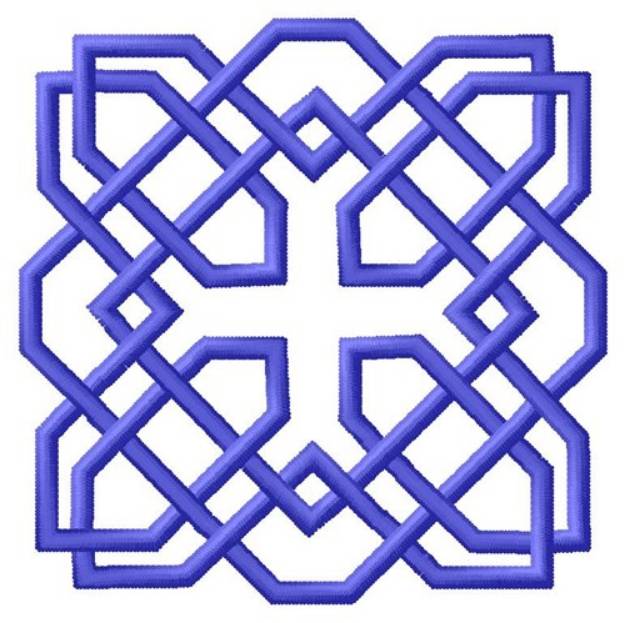 Picture of Celtic Block Outline Machine Embroidery Design