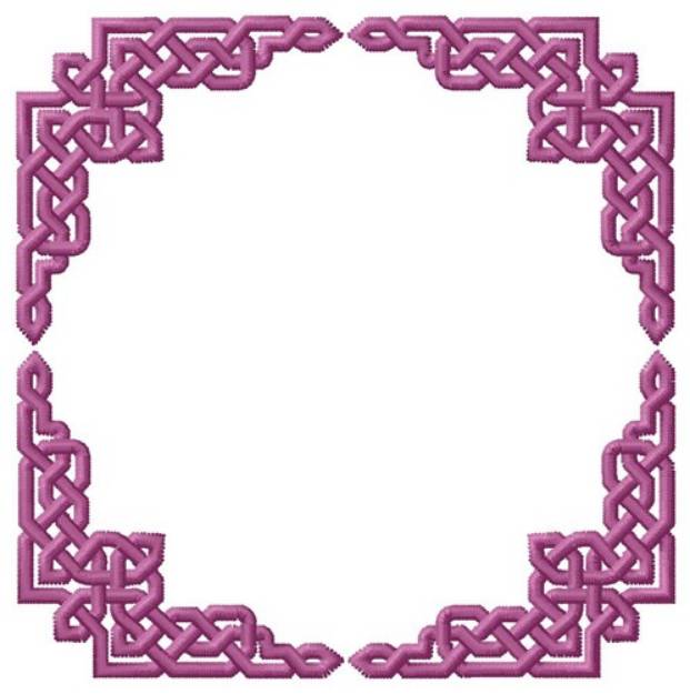 Picture of Knotwork Frame Machine Embroidery Design