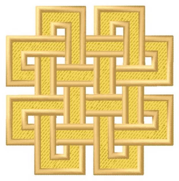 Picture of Knot Square Machine Embroidery Design